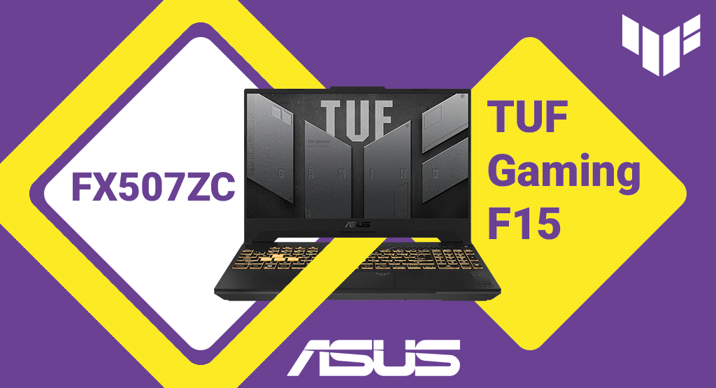 لپ‌تاپ ایسوس  TUF Gaming F15 FX507ZC